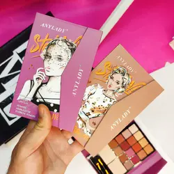 پلت کیفی چندکاره سایه و رژ و هایلایتر و رژگونه انی لیدی (ANYLADY MAKE UP PALETTE MODEL : 8663T)