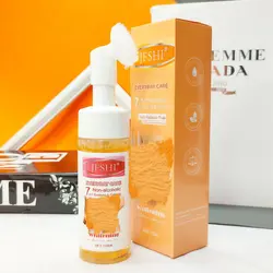 فوم شستشوی مخصوص ناحیه حساس و روشن کننده بدون الکل مدل براشدار حجم ۱۵۰ میل (JFSHI  WHITENING FOAM 150 MIL)