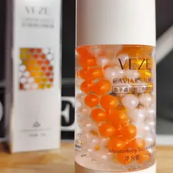 سرم آبرسان خاویار پروتئین وزه تقویت کننده پوست حجم ۳۰ گرم(‌CACIAR SAUCE MOISTURIZING VEZE 30G)