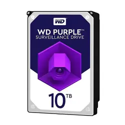 هارد دیسک اینترنال وسترن دیجیتال بنفش شرکتی مدل Purple WD102PURZ ظرفیت 10ترابایت