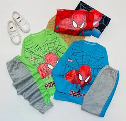 بلوز شلوار پسرانه مردعنکبوتی