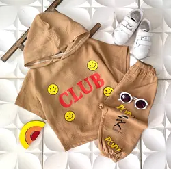 کراپ شلوار دخترانه CLUB