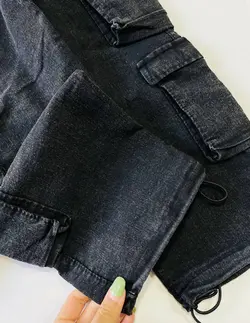 شلوار جین اسپرت کارگو