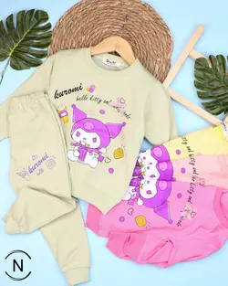 بلوز شلوار دخترانه کزومی