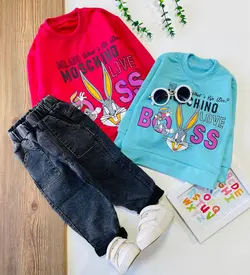 بلوز شلوار دخترانه MOSCHINO