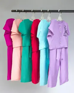 کراپ شلوار دخترانه ZEBRA