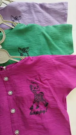 کراپ شلوار دخترانه ZEBRA