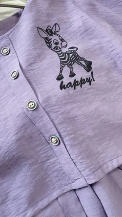 کراپ شلوار دخترانه ZEBRA