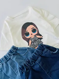 کراپ دامن دخترانه