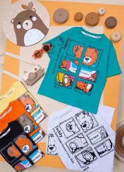 تیشرت تک اسپرت تدی پازلی