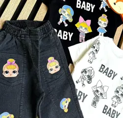 کراپ شلوارک دخترانه BABY