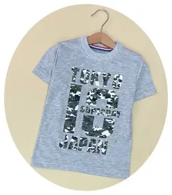 تیشرت چریکی+ شلوارک لی