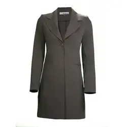 مانتو شلوار فیونا یقه انگلیسی تک دکمه