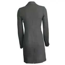 مانتو شلوار فیونا یقه انگلیسی تک دکمه