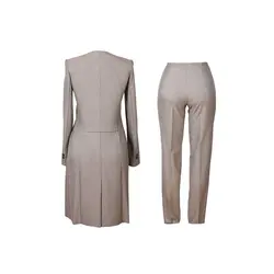 مانتو و شلوار مدل یقه هفت چهارخانه ریز