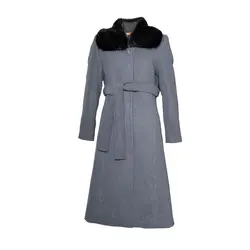 پالتو زنانه فوتر يقه به به خزدار