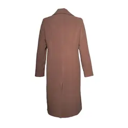 پالتو زنانه فوتر يقه امريكایی چهار دكمه