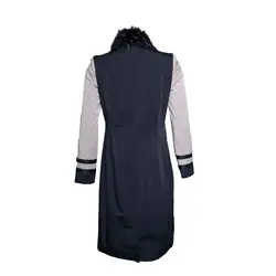 بارانی زنانه یقه ایستاده خزدار