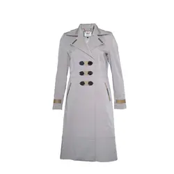 بارانی زنانه یقه انگلیسی آستین فلز