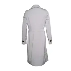 بارانی زنانه یقه انگلیسی آستین فلز