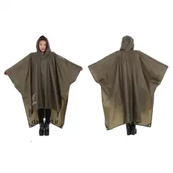 پانچو بارانی کوهنوردی شینگ یان قهوه ای Waterproof Lightweight Rain Coat Poncho BrownTF136 - ماجیگو مارکت