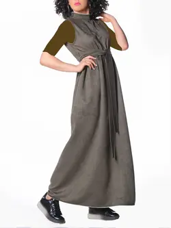 پیراهن بلند مانسین کد p90-5