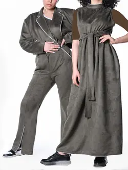 پیراهن بلند مانسین کد p90-5