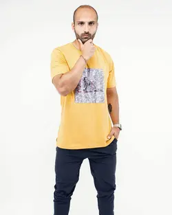 تیشرت مردانه نووا طرح گرگ