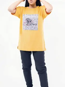 تیشرت مردانه نووا طرح گرگ