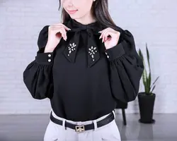 شومیز عاطی مدل یقه پاپیون