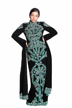 لباس مجلسی مانسین کد p21-3