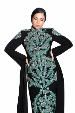 لباس مجلسی مانسین کد p21-3