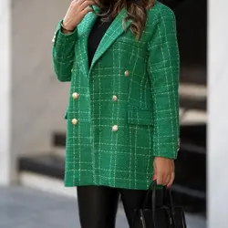 پالتو کتی شانل سبز ترک