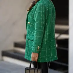 پالتو کتی شانل سبز ترک