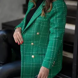 پالتو کتی شانل سبز ترک