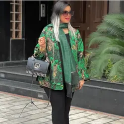 مانتو ژاکارد، قیمت و خرید زیباترین و جدیدترین مدل های مانتو ژاکارد مجلسی ترک