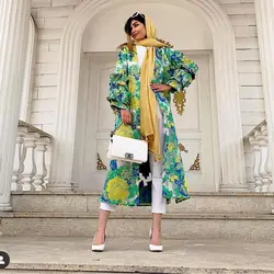 مانتو ژاکارد، قیمت و خرید زیباترین و جدیدترین مدل های مانتو ژاکارد مجلسی ترک