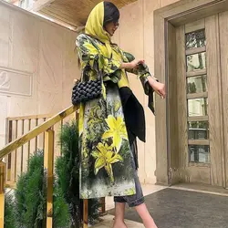 مانتو ژاکارد، قیمت و خرید زیباترین و جدیدترین مدل های مانتو ژاکارد مجلسی ترک