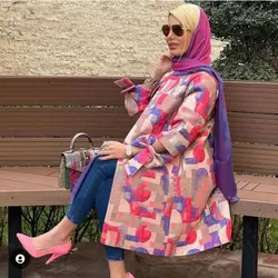 مانتو ژاکارد، قیمت و خرید زیباترین و جدیدترین مدل های مانتو ژاکارد مجلسی ترک