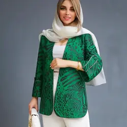 مانتو ژاکارد، قیمت و خرید زیباترین و جدیدترین مدل های مانتو ژاکارد مجلسی ترک