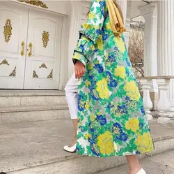 مانتو ژاکارد، قیمت و خرید زیباترین و جدیدترین مدل های مانتو ژاکارد مجلسی ترک