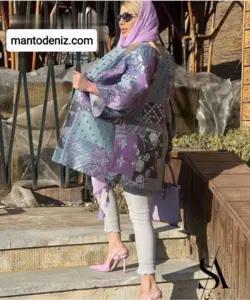 مانتو ژاکارد، قیمت و خرید زیباترین و جدیدترین مدل های مانتو ژاکارد مجلسی ترک