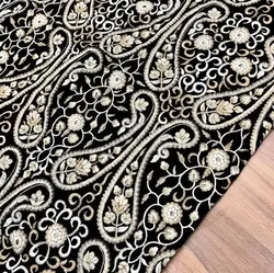 مانتو مخمل سوزندوزی شیک و خاص و لاکچری ترک