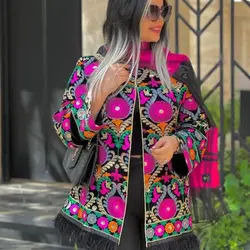 مانتو مخمل سوزندوزی