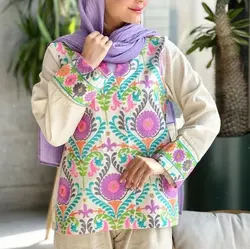 مانتو مخمل سوزندوزی