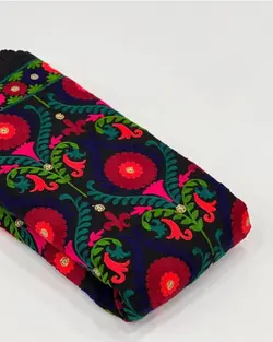 مانتو مخمل سوزندوزی