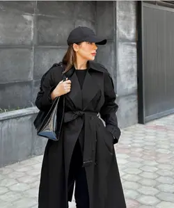 بارانی شیک و جذاب و لاکچری کتان zara