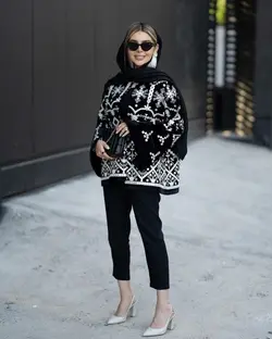 مانتو مخمل اطلس آینه کاری هندی