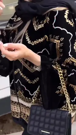 کت مخمل زمرد شیک و جذاب سوزندوزی هندی