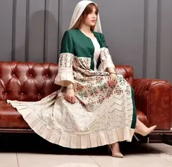 مانتو سوزندوزی مجلسی مزونی شیک و لاکچری ترک